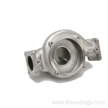 Casting Stainless steel exhaust pipe fittings auto part